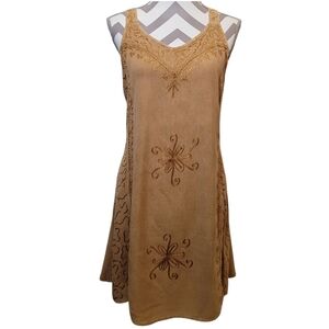 VTG Jackpot Dress Sz S/M Bohemian Fairycore Boho Whimsical Y2K Witchy Hippie